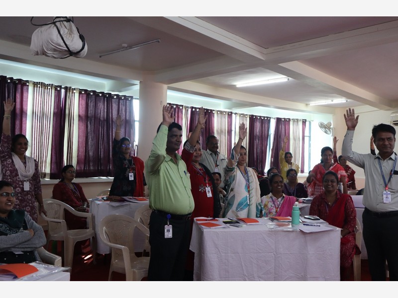 COE Capacity Building Training Program 2025 on Topic-Art Integration