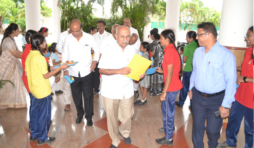 Chairman Sir's visit to school for AY-2022-23