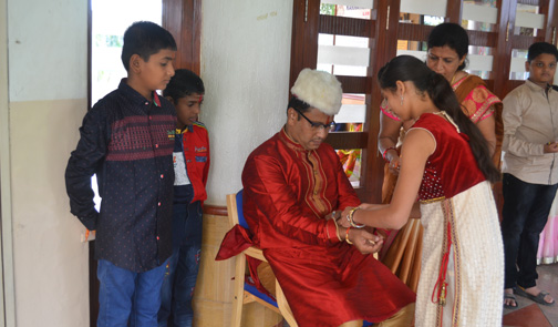 Raksha Bandhan Celebration in the Assembly