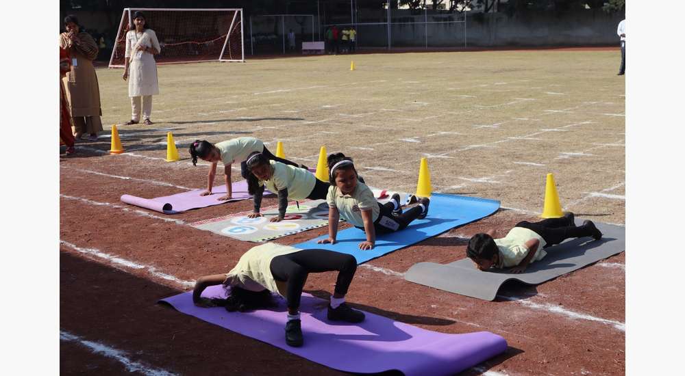  Annual Sports Meet 2025 Day 1- Chief Guest Dr. Satyajeet Waghchavre
