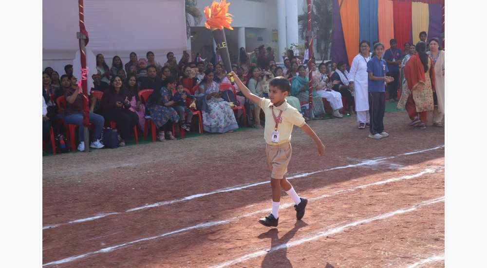  Annual Sports Meet 2025 Day 1- Chief Guest Dr. Satyajeet Waghchavre