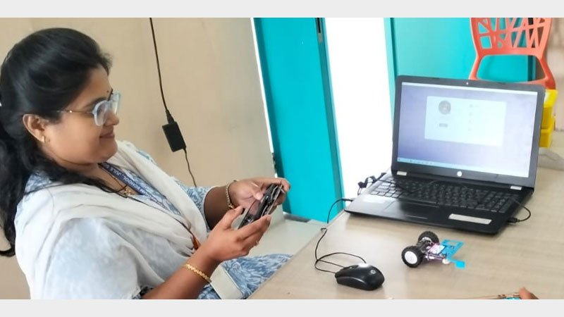 Teachers Learning Program on AI, ML & Block Coding